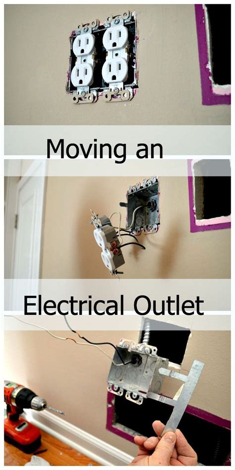 moving electrical outlet box